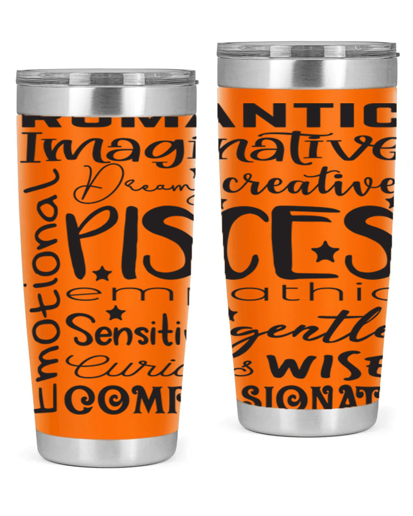 pisces 570#- zodiac- Tumbler