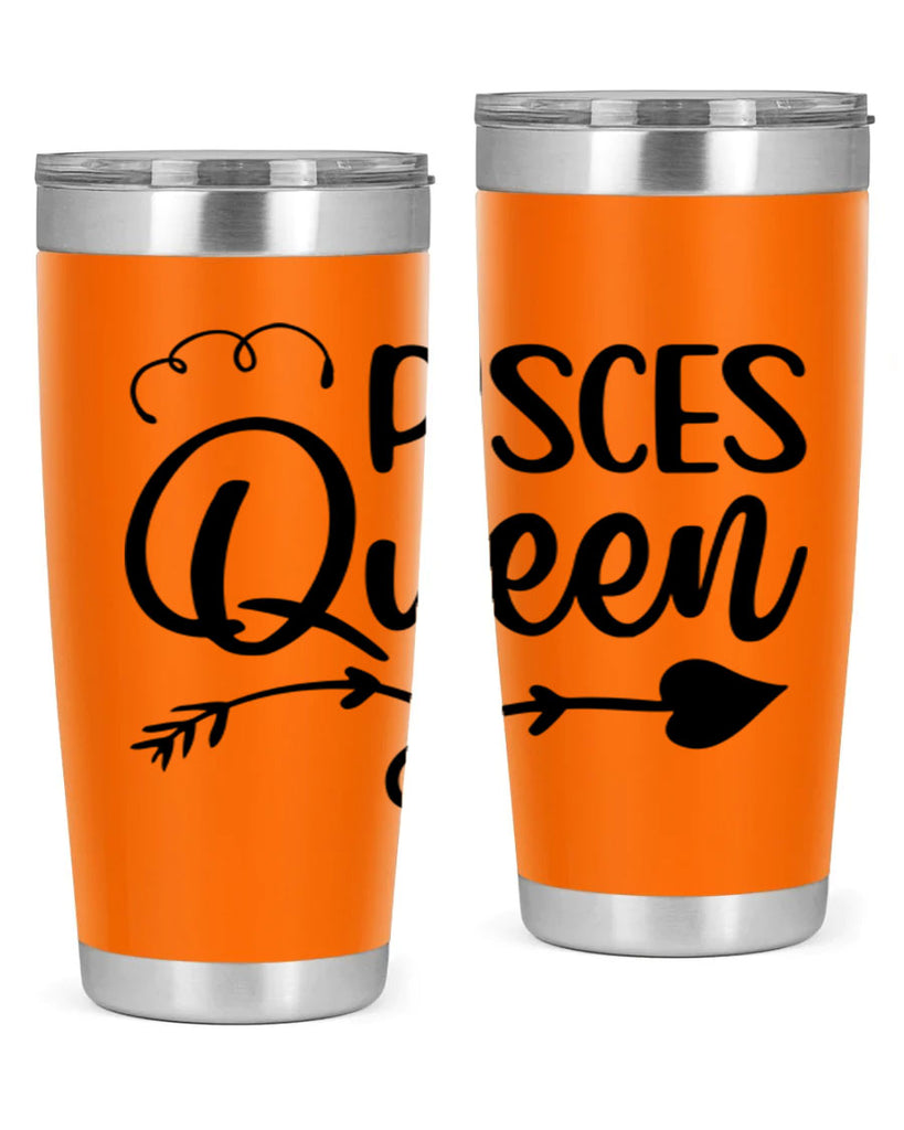 pisces queen 379#- zodiac- Tumbler