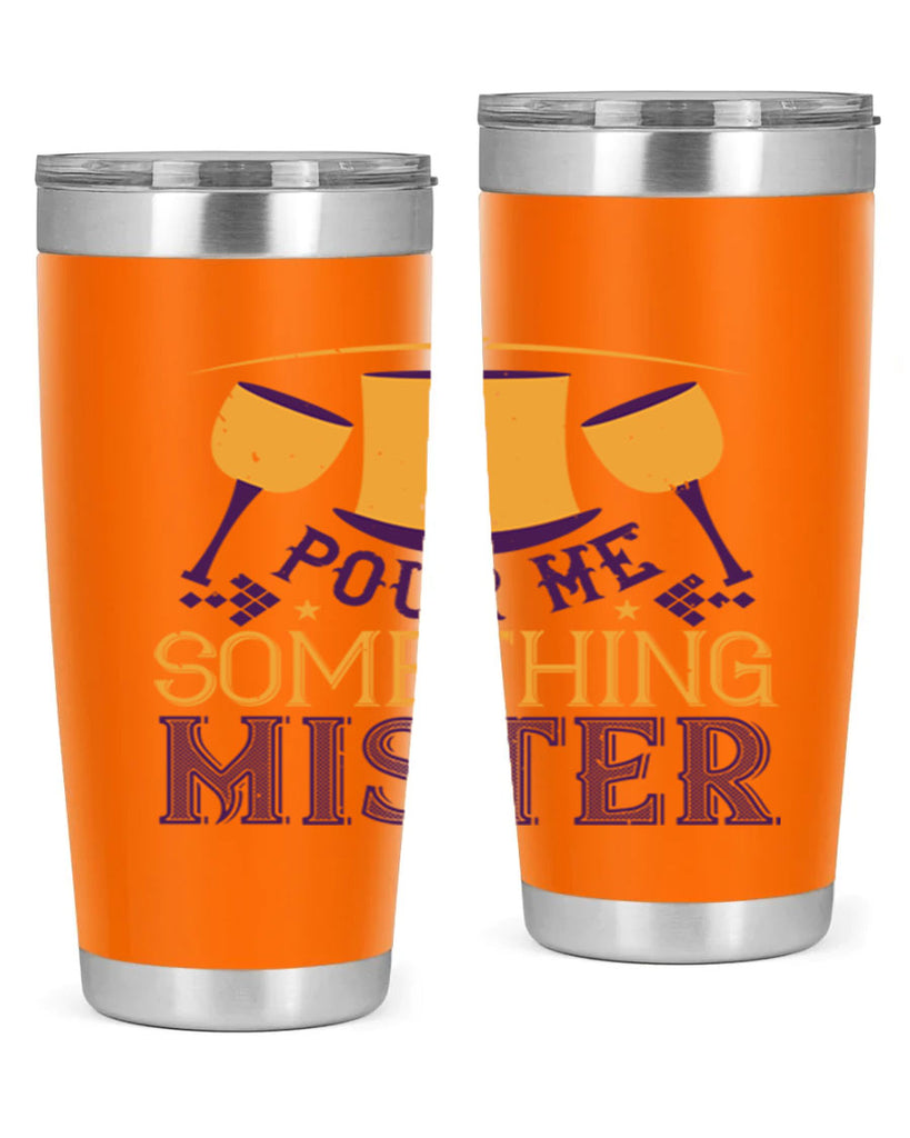 pour me something mister 38#- mardi gras- Tumbler