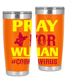pray for wuhan coronavirus Style 27#- corona virus- Tumbler