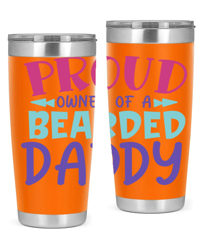 proud owner of a bearded daddy Style 202#- baby- tumbler
