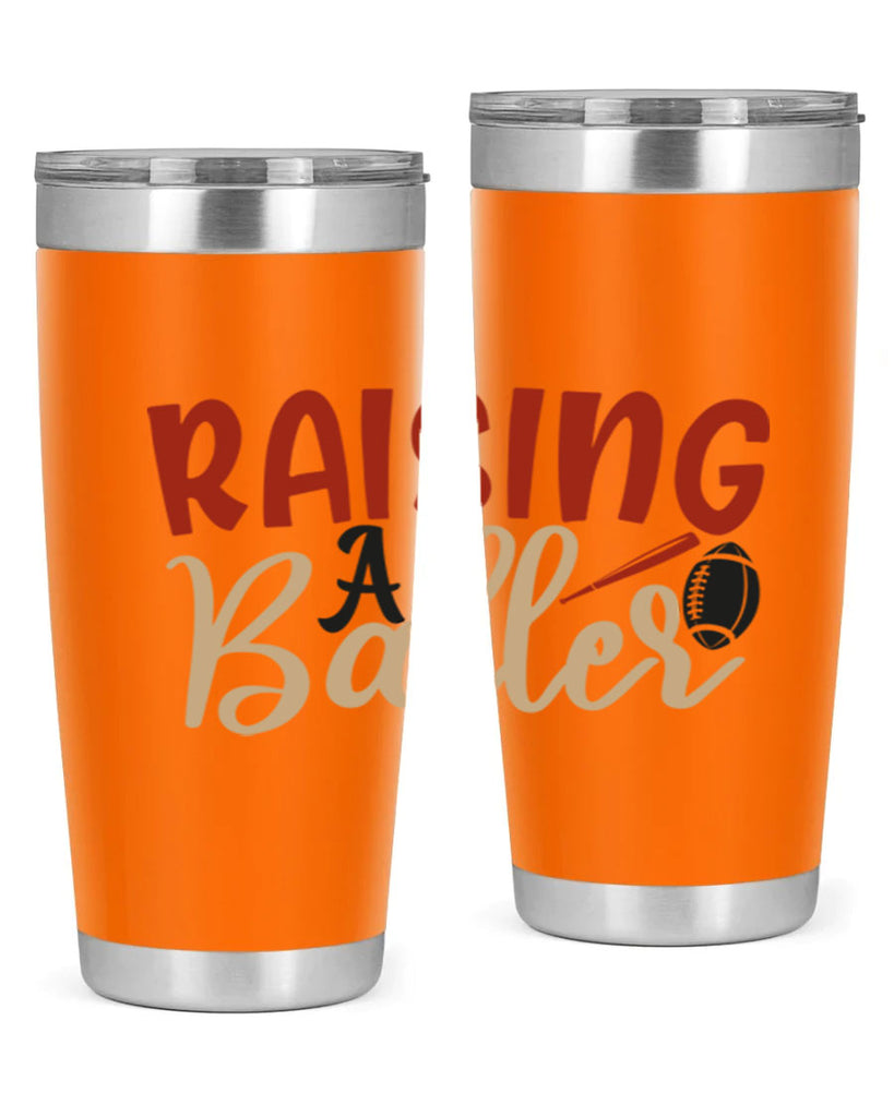 raising a baller 2278#- softball- Tumbler