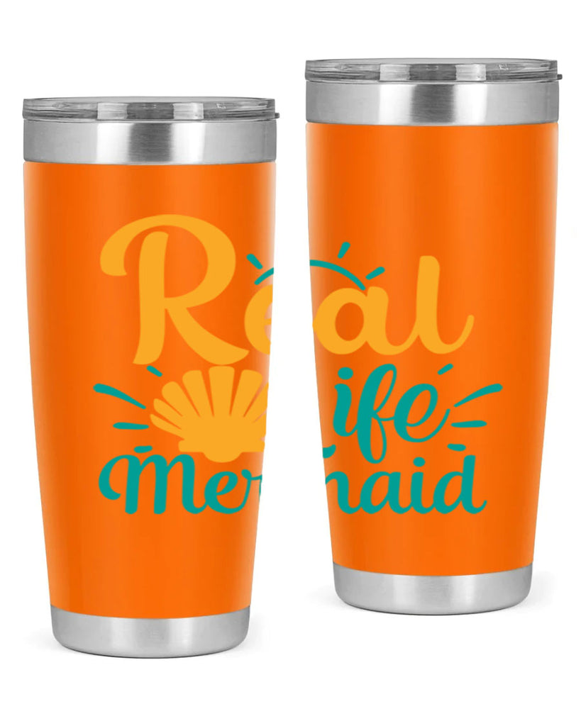 real life mermaid Style 79#- summer- Tumbler