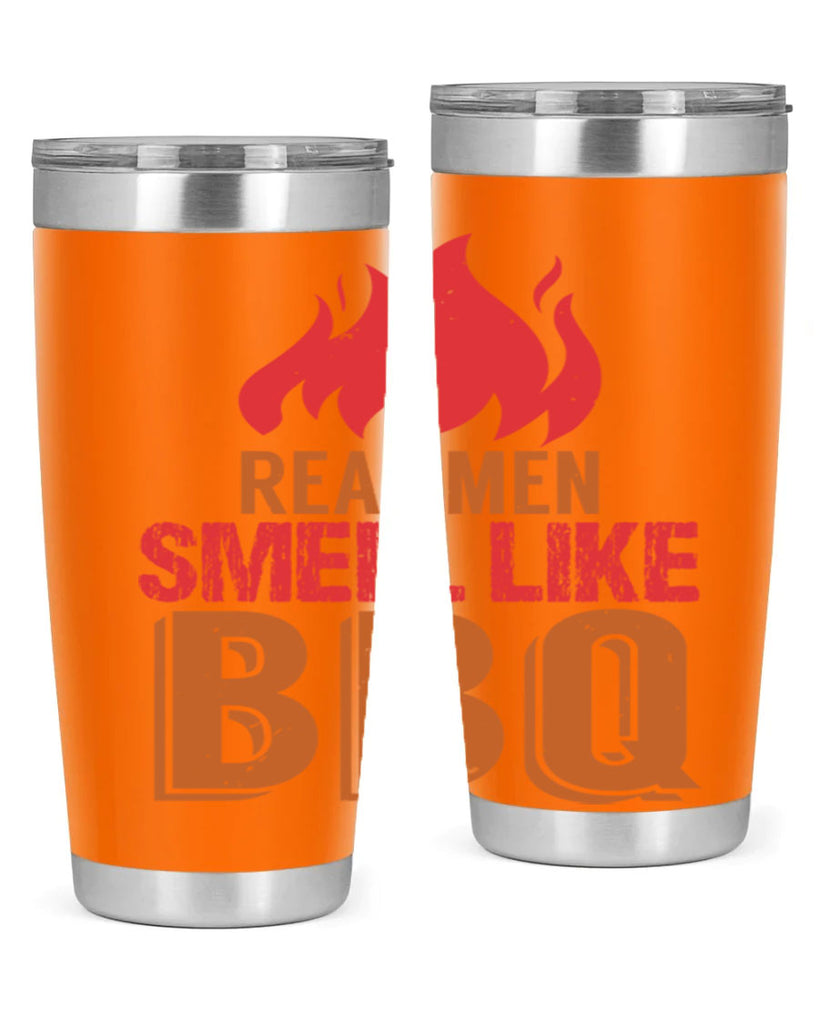 real men smell like bbq 16#- bbq- Tumbler