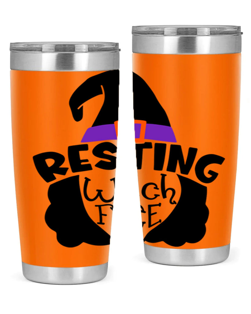 resting witch face 28#- halloween- Tumbler