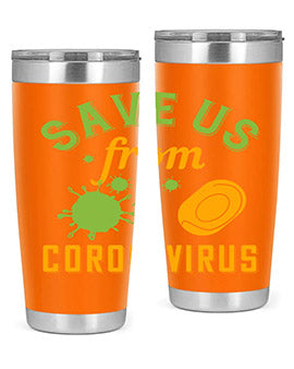 save us from coronavirus Style 24#- corona virus- Tumbler