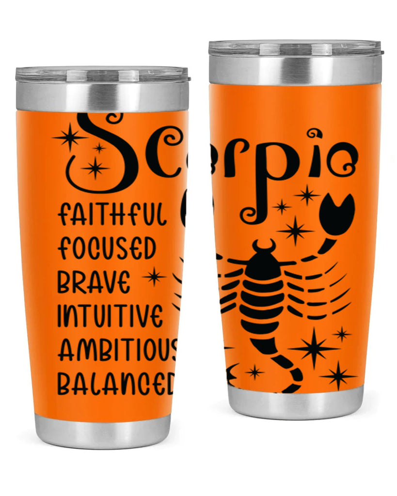 scorpio 431#- zodiac- Tumbler