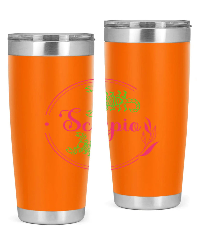 scorpio 437#- zodiac- Tumbler