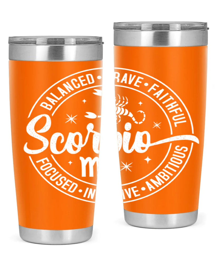 scorpio 439#- zodiac- Tumbler