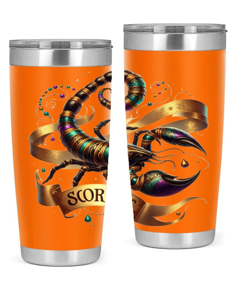 scorpio 459#- zodiac- Tumbler