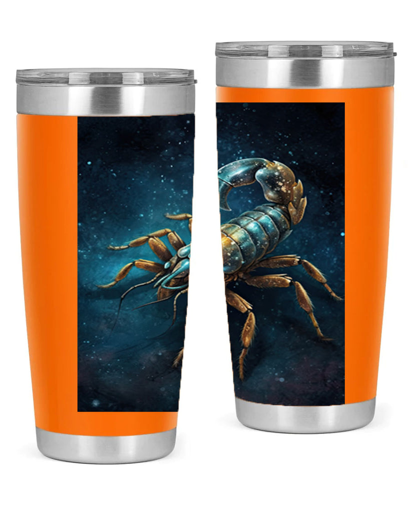 scorpio 46#- zodiac- Tumbler