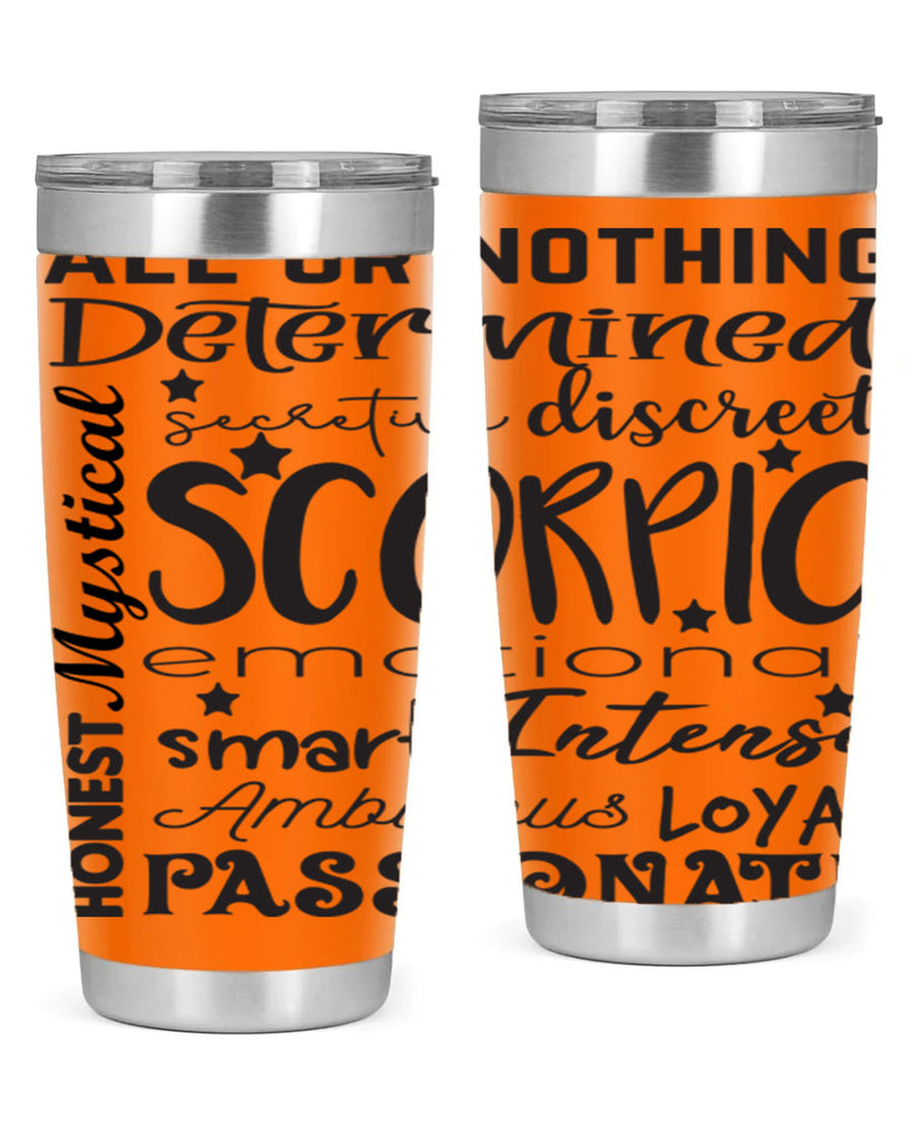 scorpio 572#- zodiac- Tumbler