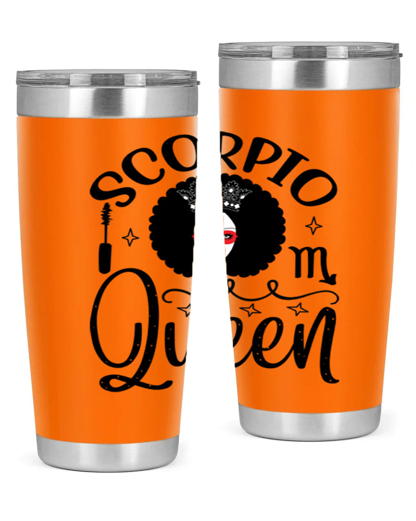 scorpio queen 448#- zodiac- Tumbler