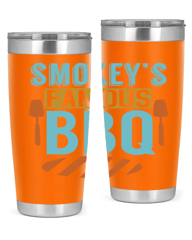 smokeys famous bbq 11#- bbq- Tumbler