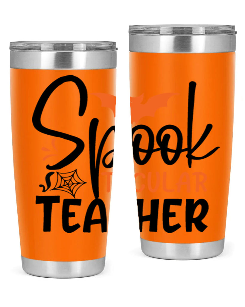 spooktacular teacher 106#- halloween- Tumbler
