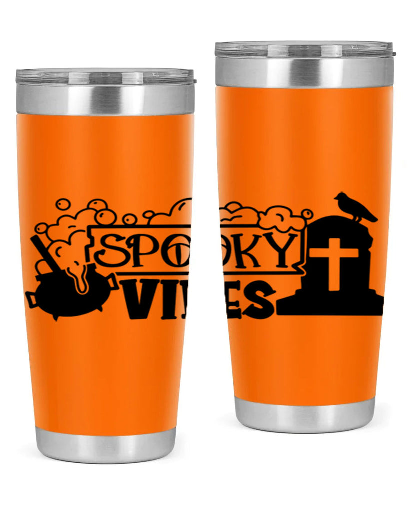 spooky vibes 20#- halloween- Tumbler