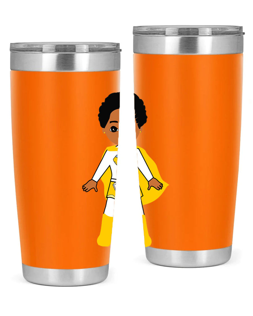 super kid 10#- black men - boys- tumbler