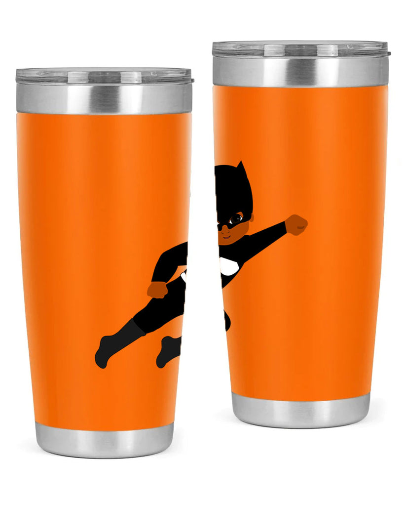 super kid 12#- black men - boys- tumbler