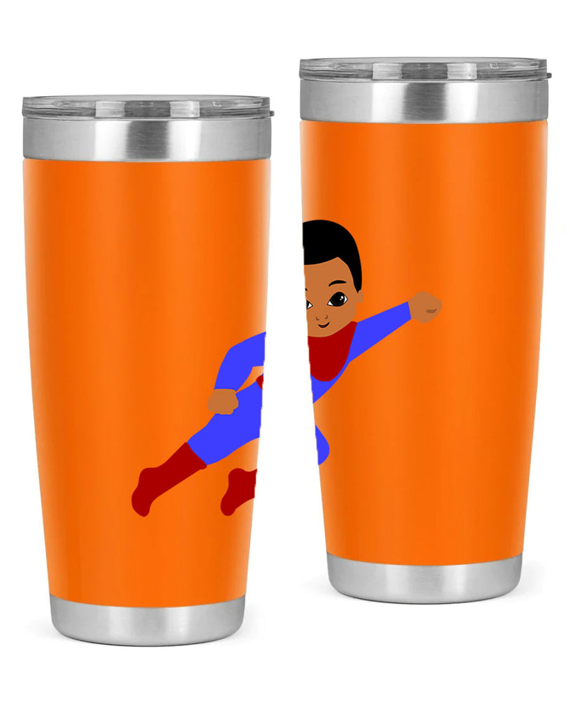 super kid 14#- black men - boys- tumbler