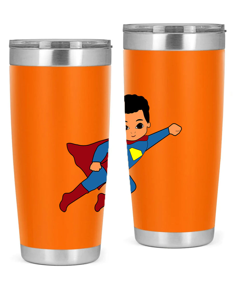 super kid 15#- black men - boys- tumbler