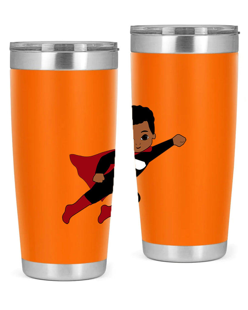 super kid 5#- black men - boys- tumbler
