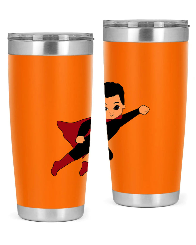 super kid 9#- black men - boys- tumbler