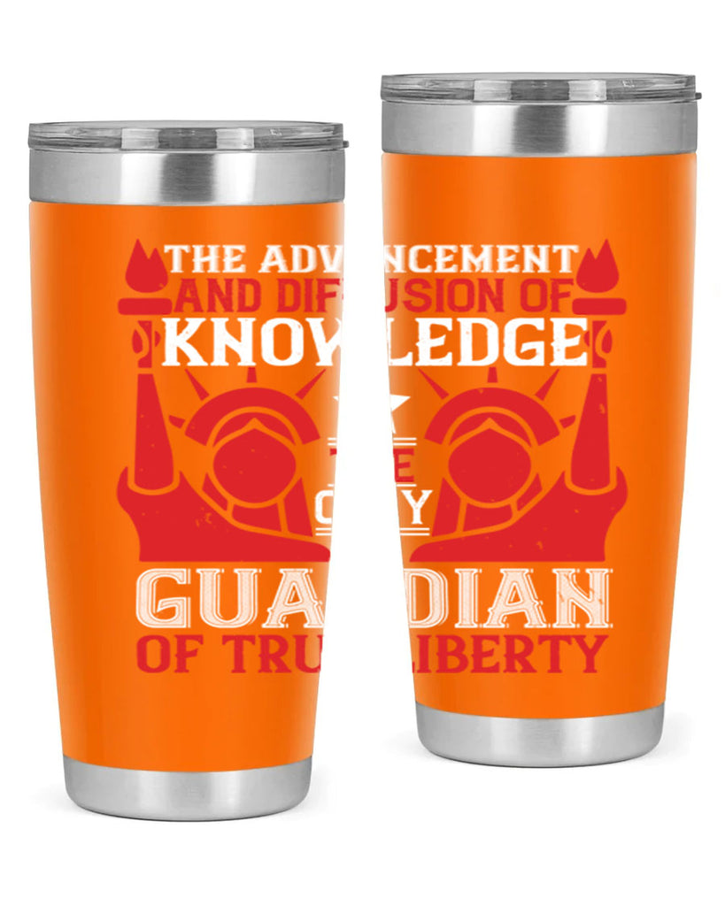 the advencement and diffusion of knowledge Style 190#- Fourt Of July- Tumbler