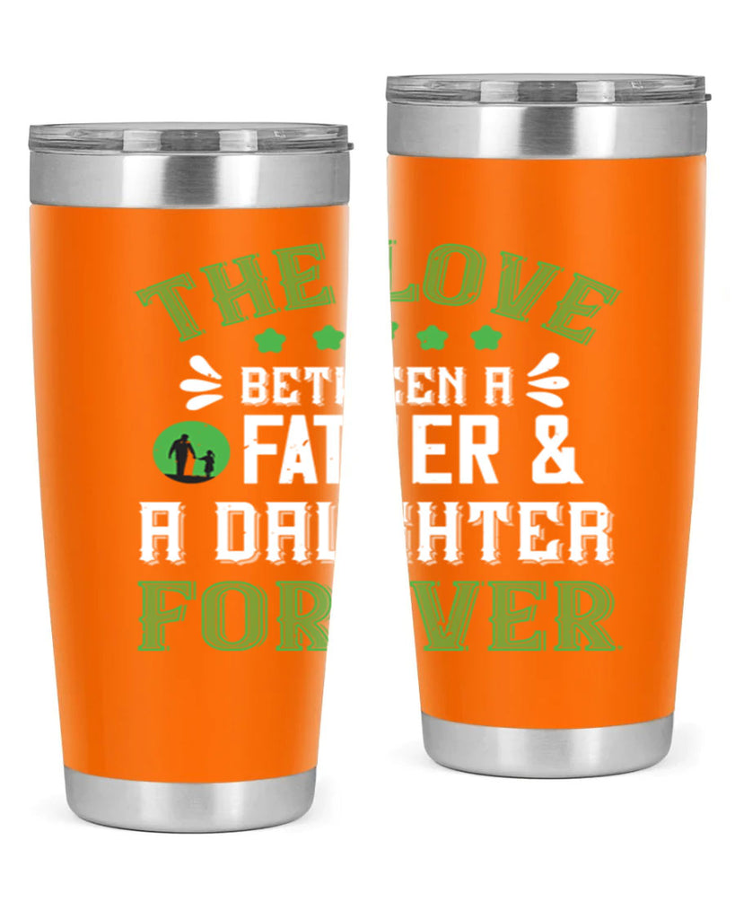 the love between father adoughter 5#- grandpa - papa- Tumbler