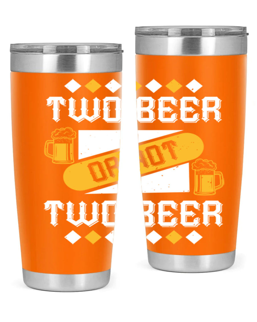 two beer or not two beer 3#- beer- Tumbler