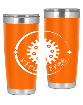 virus free Style 19#- corona virus- Tumbler