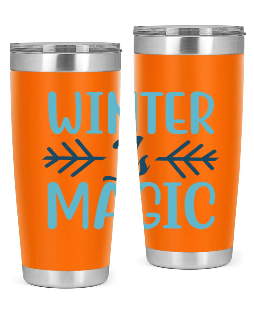 winter is magic 506#- winter- Tumbler