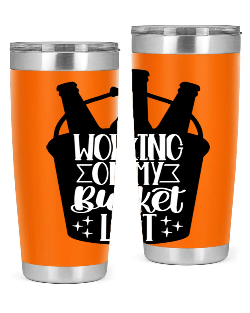 working on my bucket list 14#- beer- Tumbler