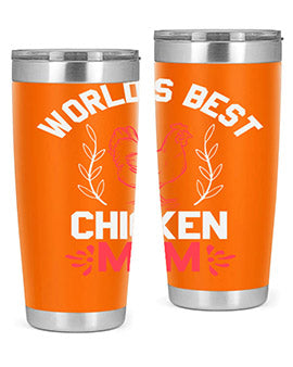 world’s best chicken mom Style 1#- chicken- Tumbler