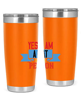 yes i am acat person Style 123#- cat- Tumbler