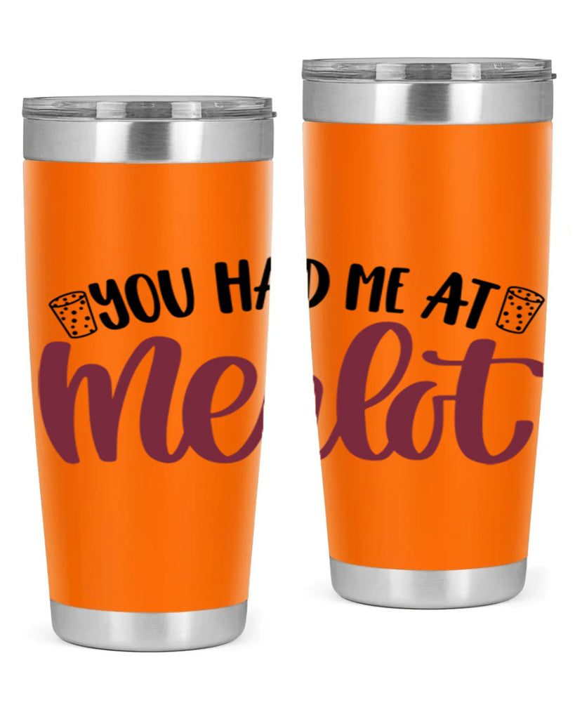you had me at merlot 14#- wine- Tumbler