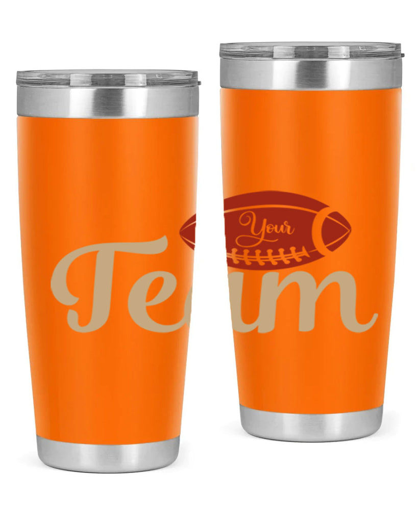 your team 2271#- softball- Tumbler