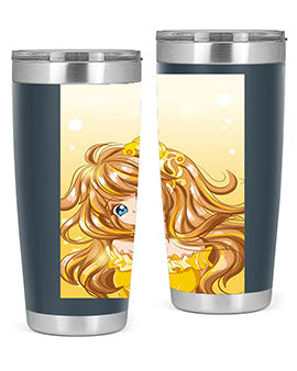 A beautiful and happy princess with gold dress game 131#- anime- Tumbler