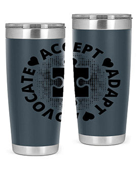 Accept Style 41#- autism- Tumbler