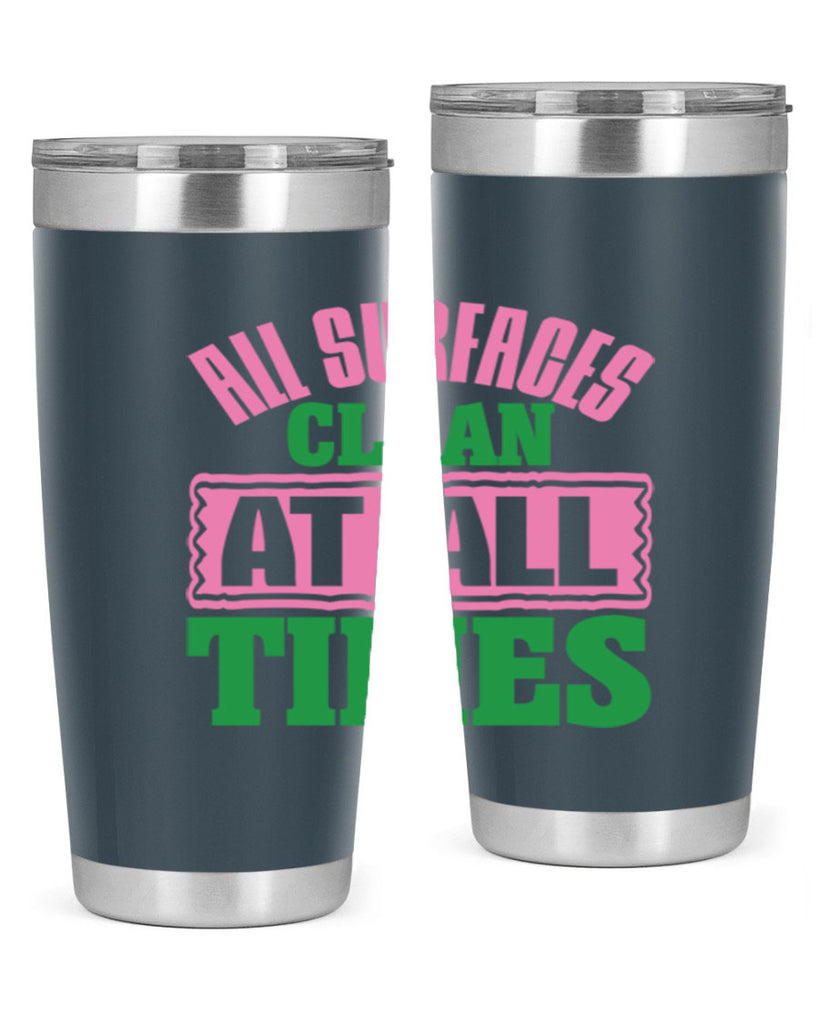All surfaces clean at all times Style 1#- cleaner- tumbler