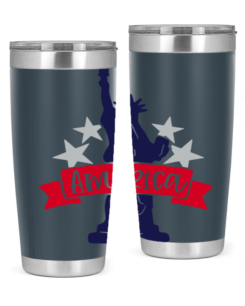 America Style 145#- Fourt Of July- Tumbler