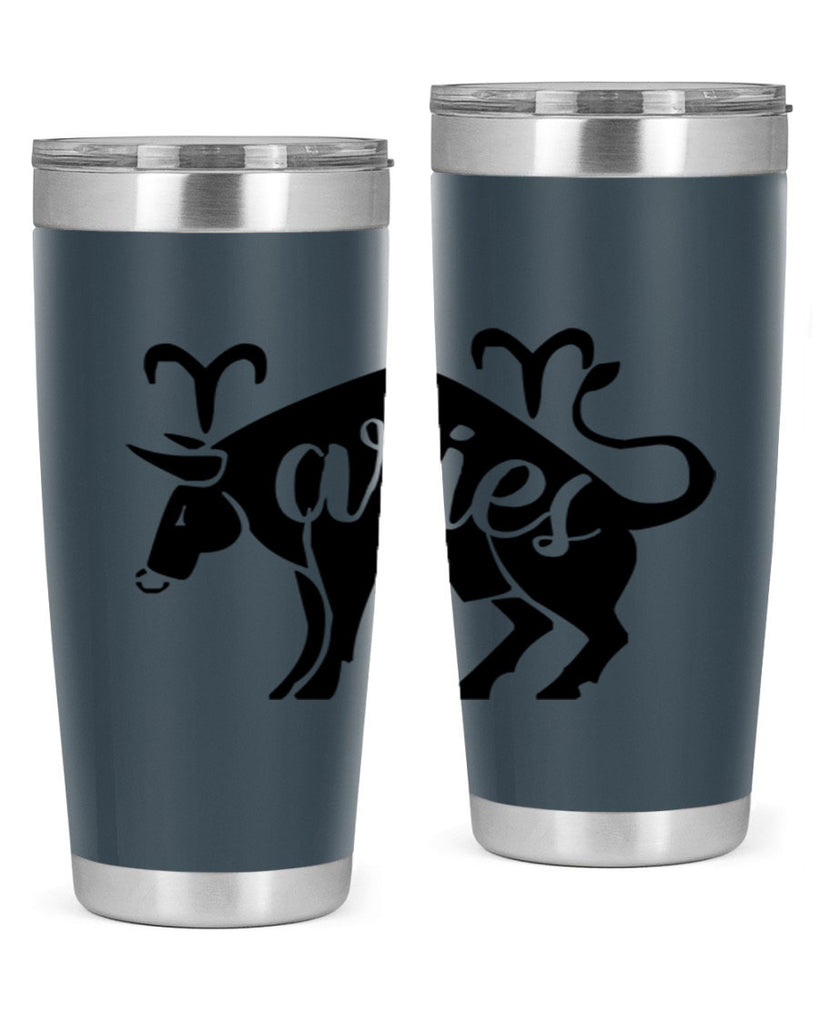 Aries 104#- zodiac- Tumbler