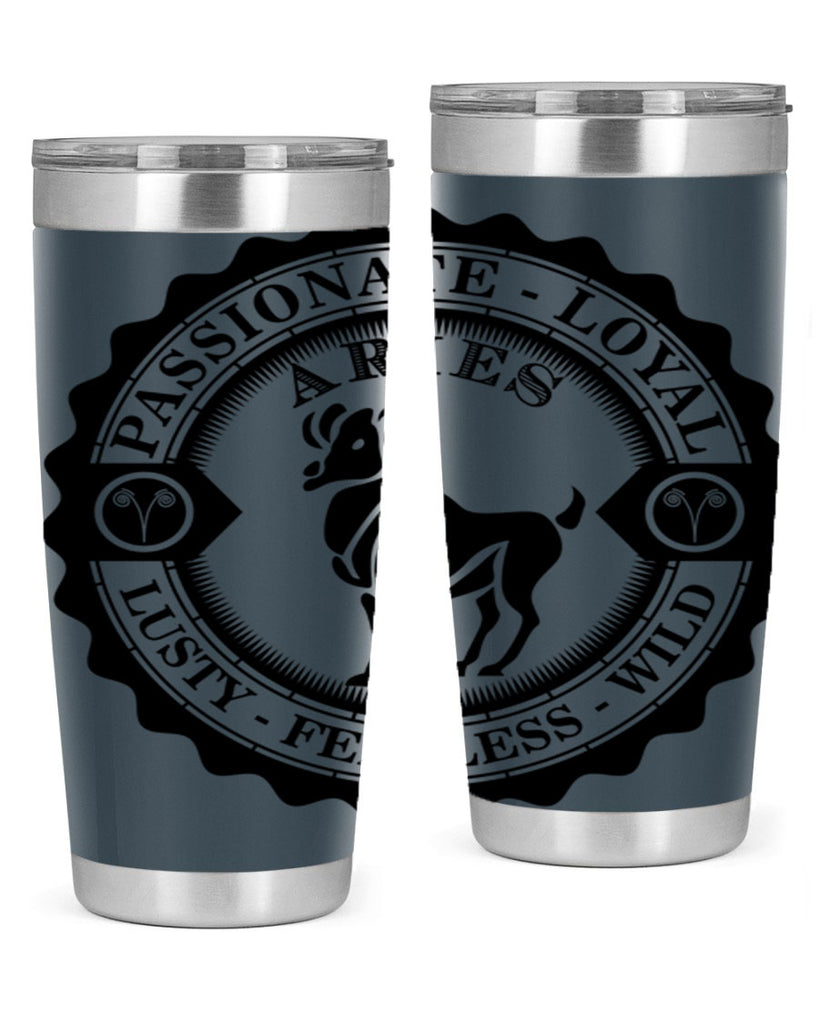 Aries 3#- zodiac- Tumbler