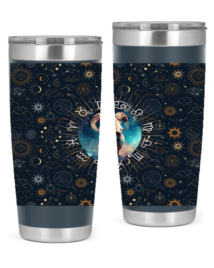 Aries Straigth 95#- zodiac- Tumbler