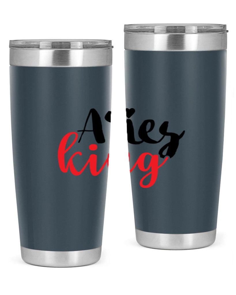Aries king 96#- zodiac- Tumbler