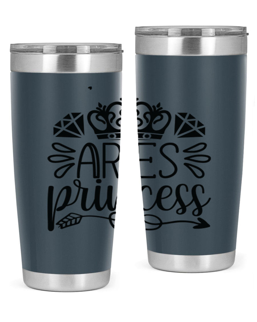 Aries princess 114#- zodiac- Tumbler