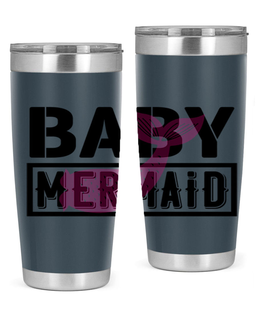 Baby mermaid 29#- mermaid- Tumbler