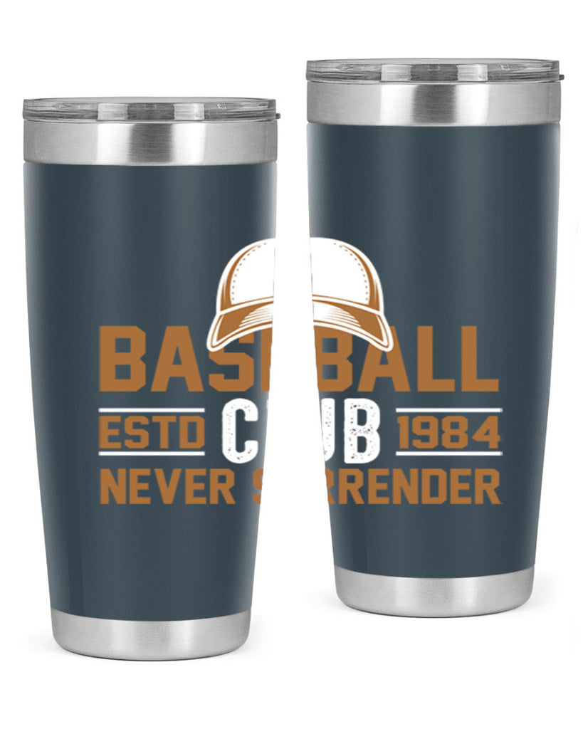 Base 1447#- baseball- Tumbler
