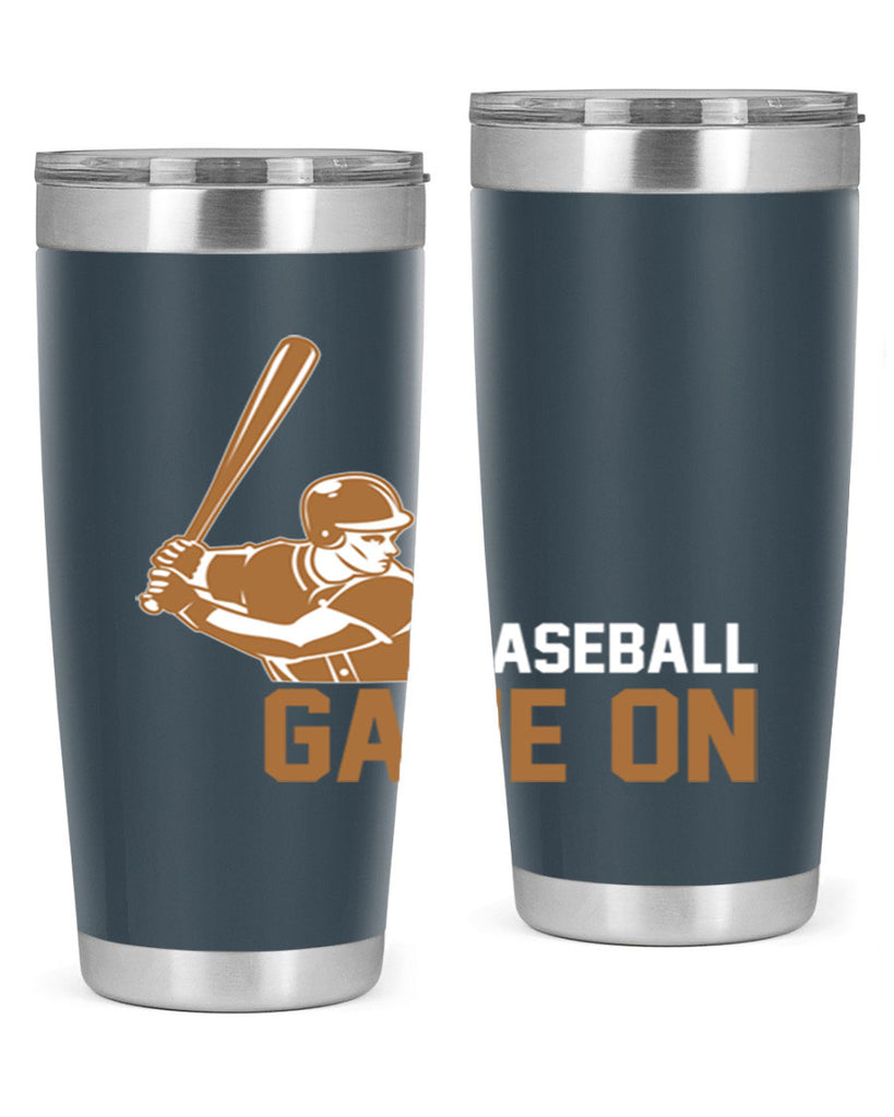 Baseball game 1446#- baseball- Tumbler