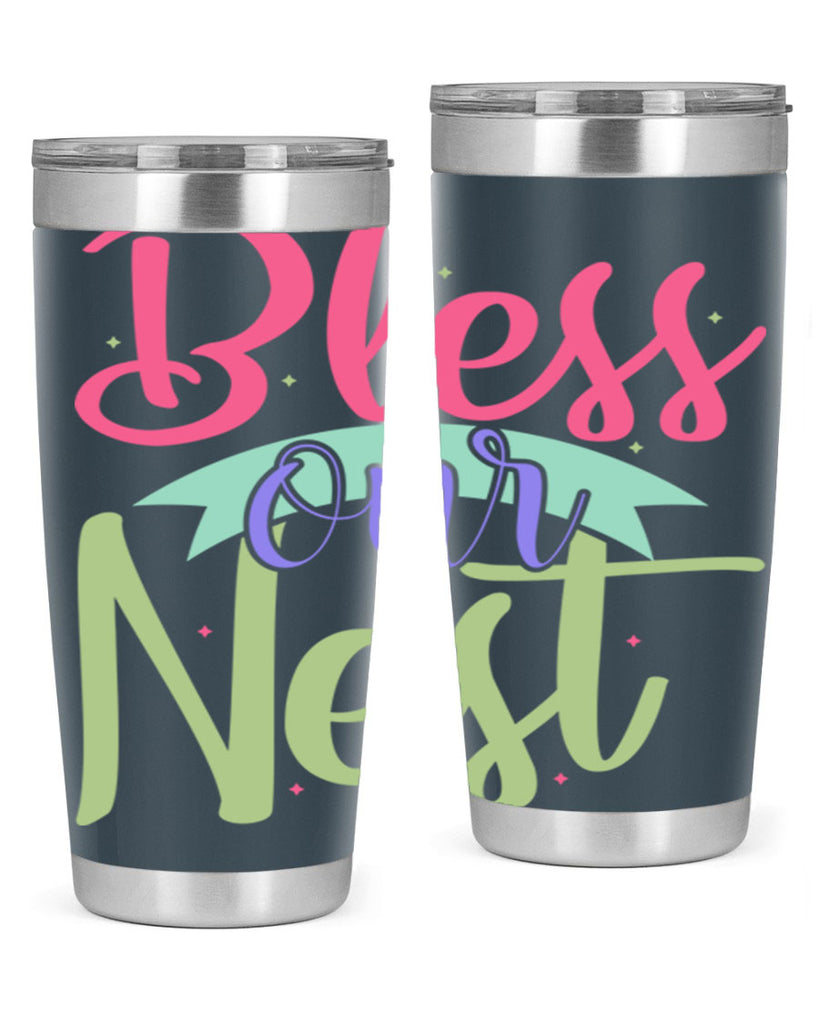 Bless our nest 49#- spring- Tumbler
