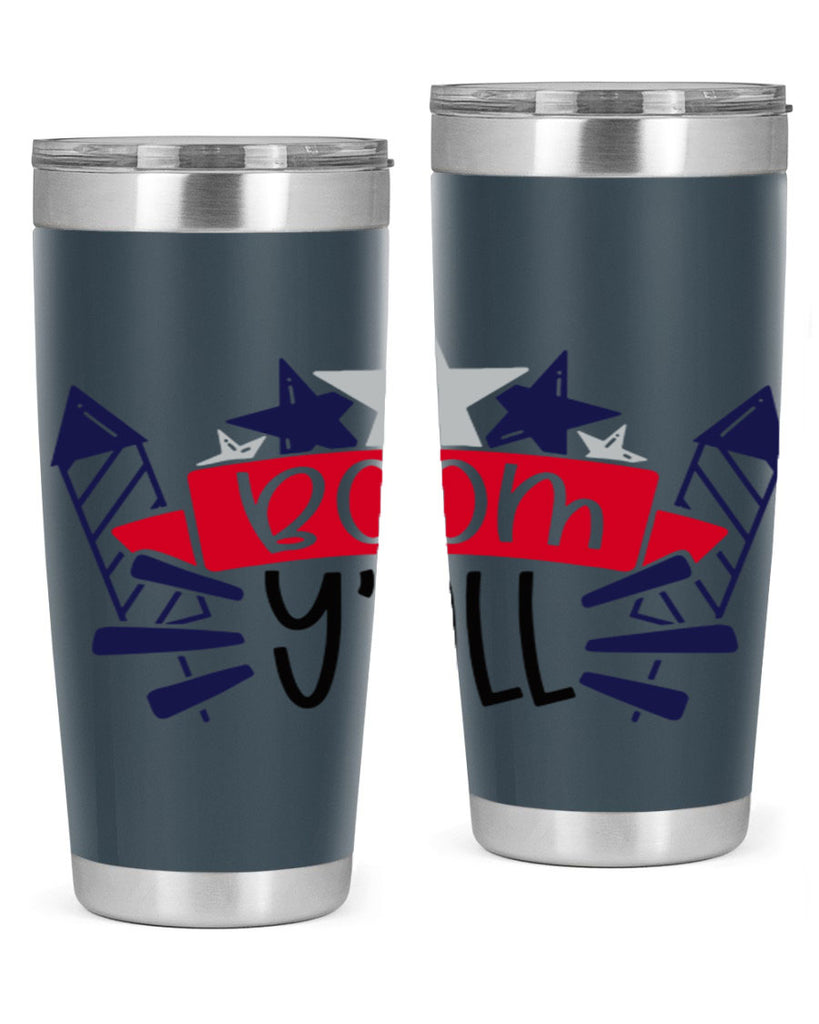 Boom Yall Style 146#- Fourt Of July- Tumbler